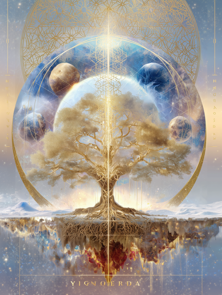 u4915459926 Cinematic majestic wide shot of Yggdrasil the full 42ec57d9 09c8 49ea bb53 cb5c7246895e 1